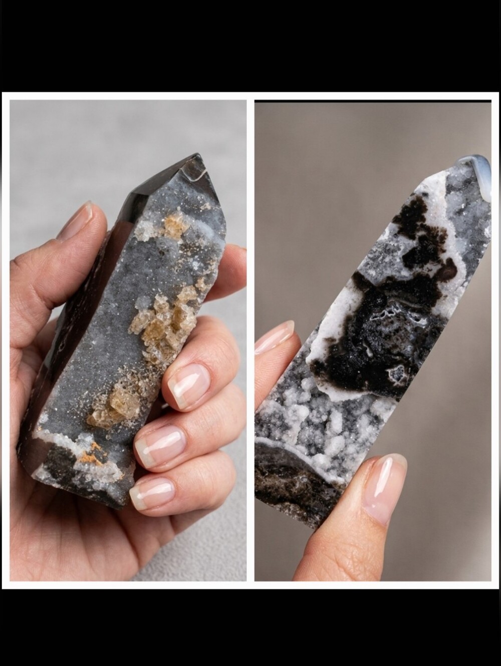 ✨️OOAK! Indonesian Druzy Tower✨️Sphalerite Chalcedony Quartz & Honey Calcite! HG